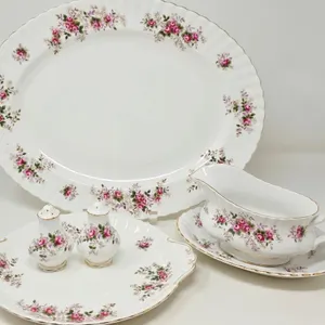 Royal Albert "Lavender Rose" Serving Pieces
