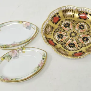 Royal Crown Derby Imari Mint Dish Lot