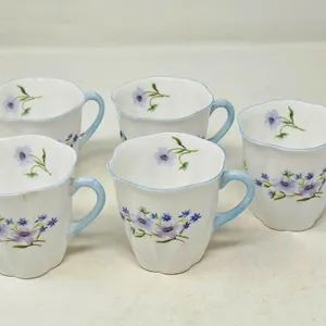 Shelley "Blue Rock" Demi-Tasse