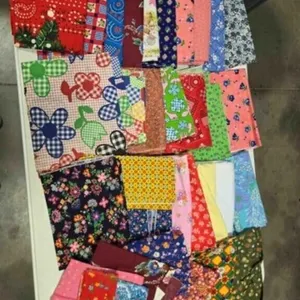 Quilting fabric pieces