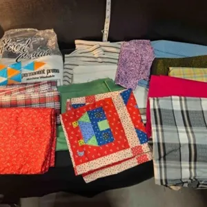 Quilting fabric pieces