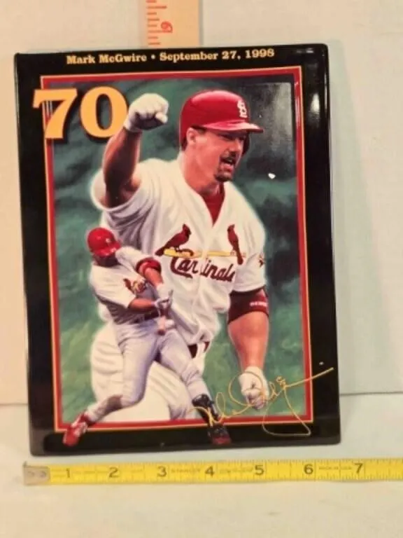 Mark McGwire: King of Swing Bradford Exchange