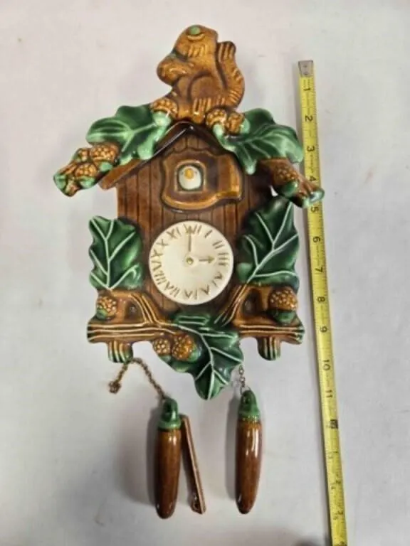 Ceramic cuckoo clock