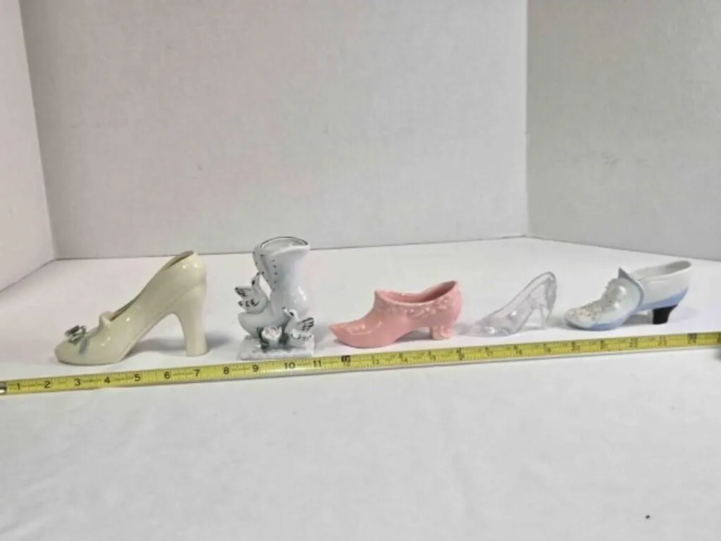 Sophia Ann porcelain Victorian boot figurine