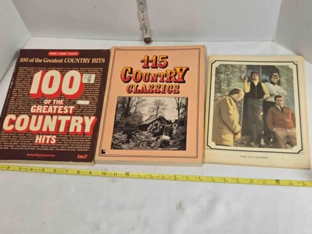 3 Songbooks, 2 Country