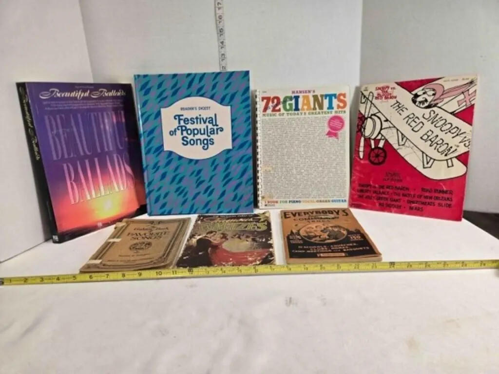7 Popular Songbooks, vintage