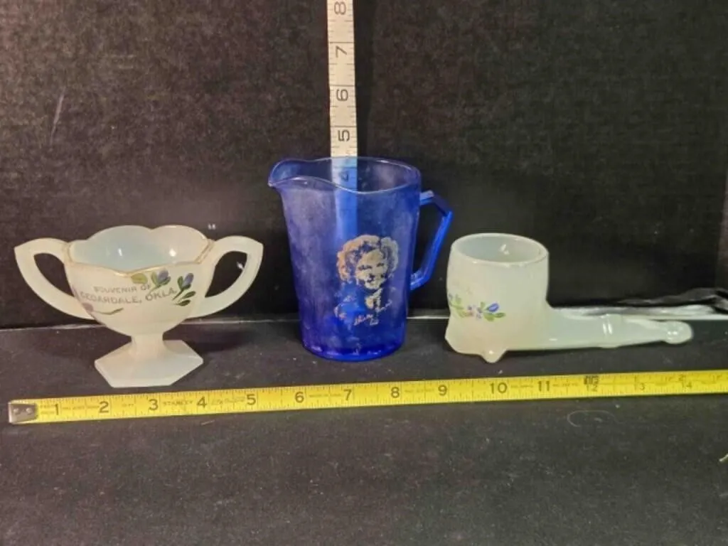 Shirley Temple pitcher, Oklahoma souvenirs
