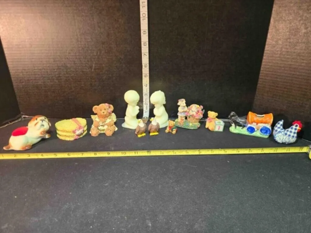 Fenton glass & resin figurines