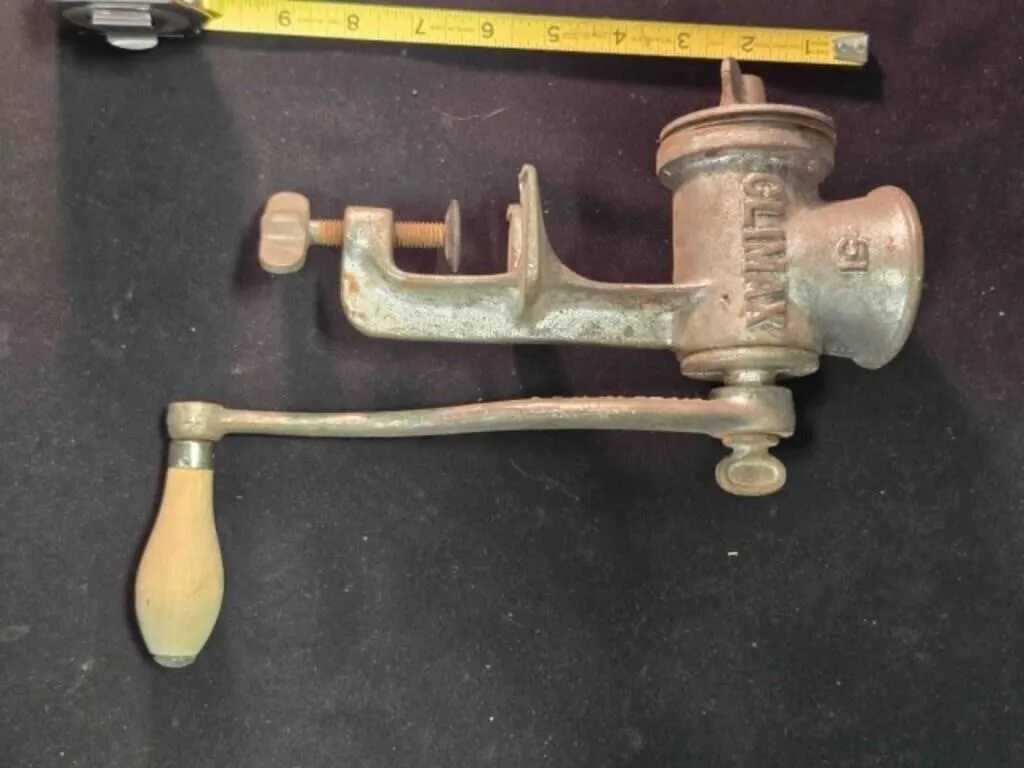 Climax 51 manual meat grinder