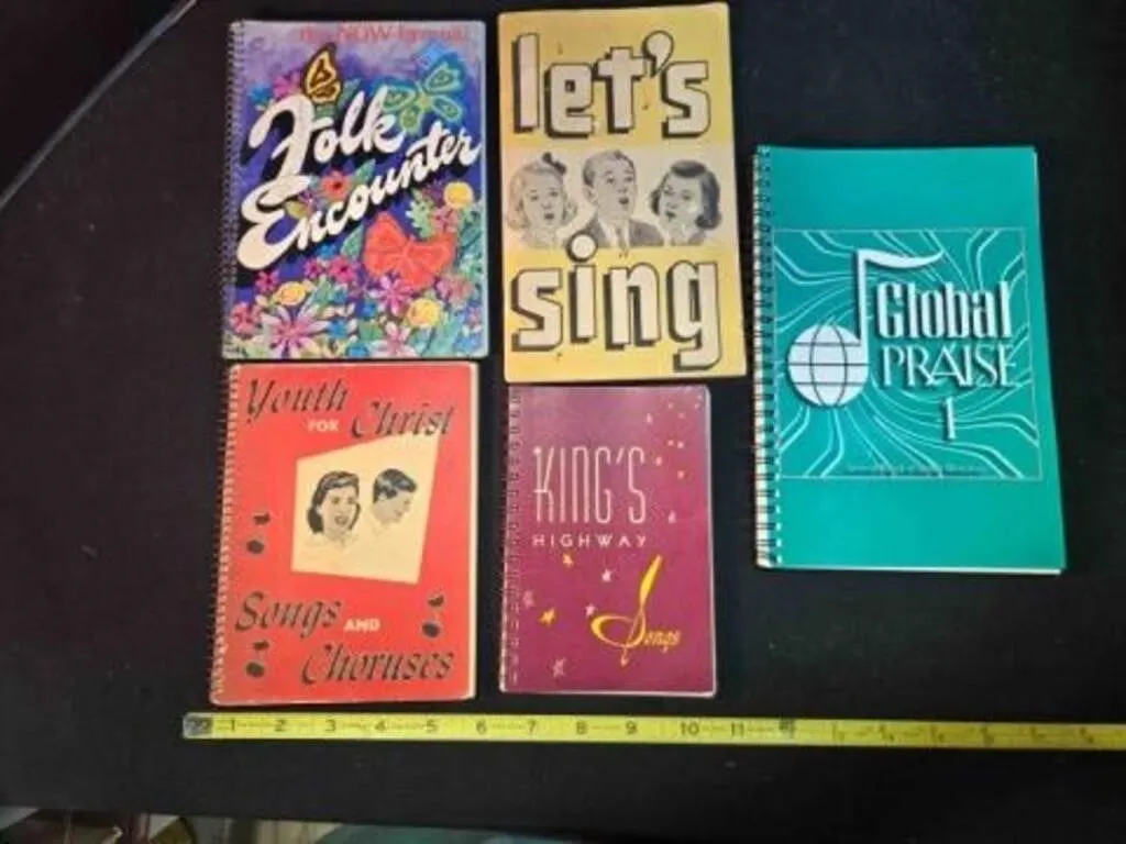 5 Youth Gospel songbooks