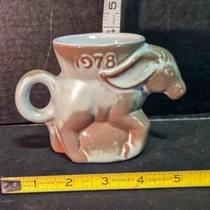 Frankoma Pottery 1978 Democratic Donkey
