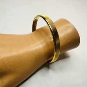 Monet Gold tone Bangle Bracelet-engraved Big Siste