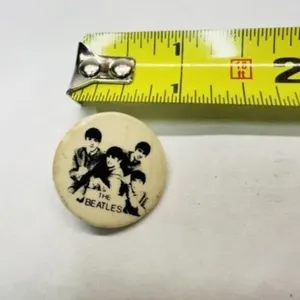 The Beatles Button pin-1964 "News "has some rust o