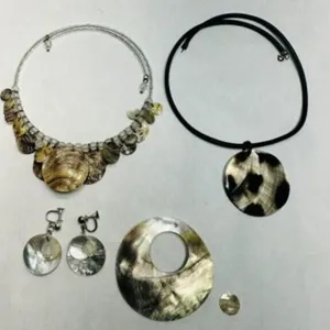 Shell Inspired Jewelry, Choker Necklace, Cord neck