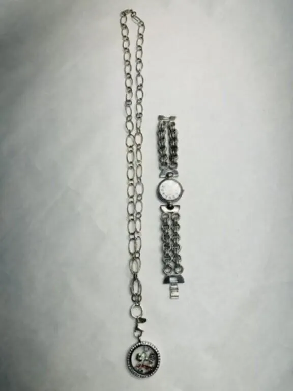 Origami Owl Silver tone Floating Charm Locket mini