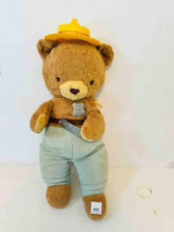 Vintage Smokey the Bear Ranger Prevent Forest Fire