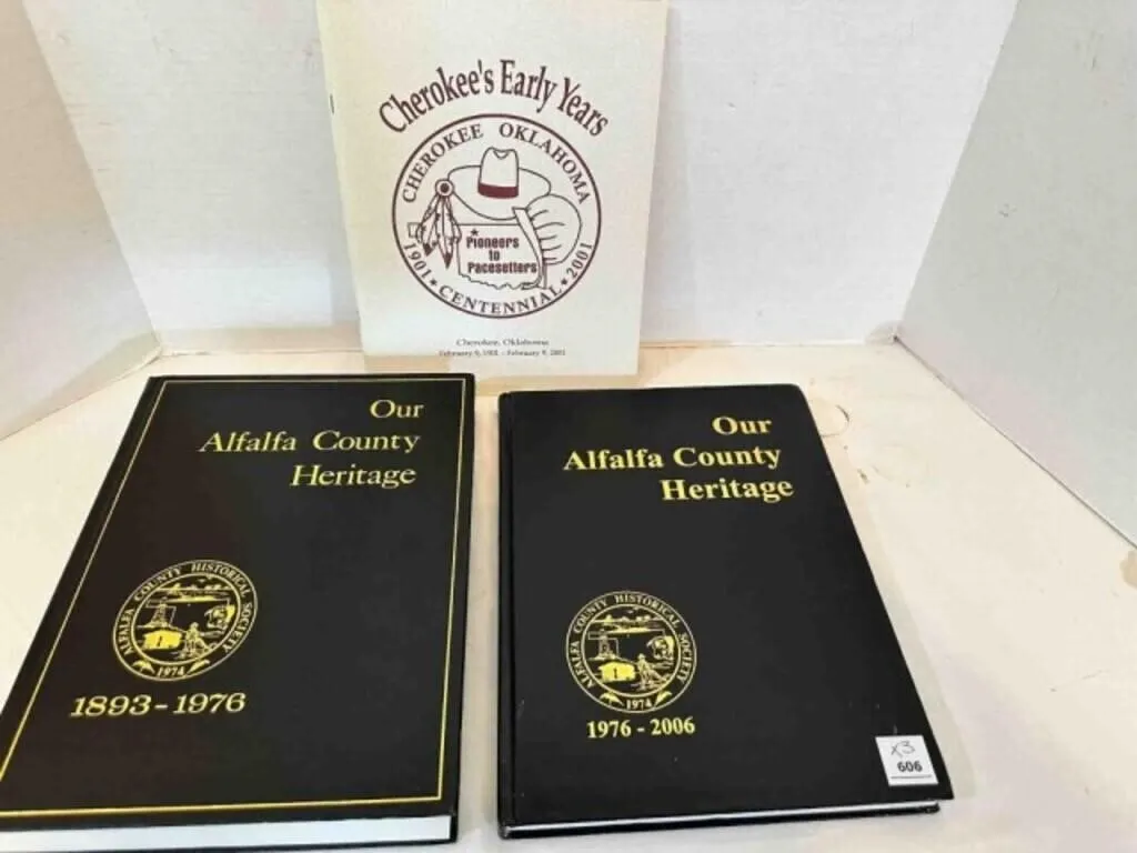 Alfalfa County Heritage Vol 1 & 2, Cherokee Oklaho