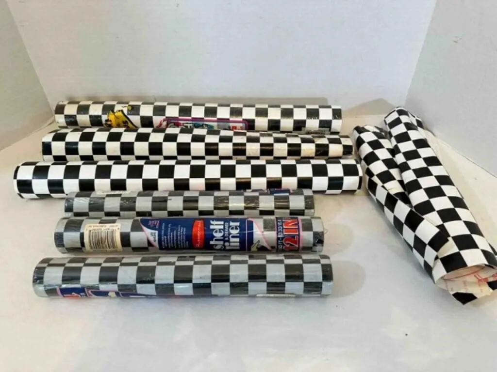 3 Large Rolls, 2 small Rolls Contact paper-Checked