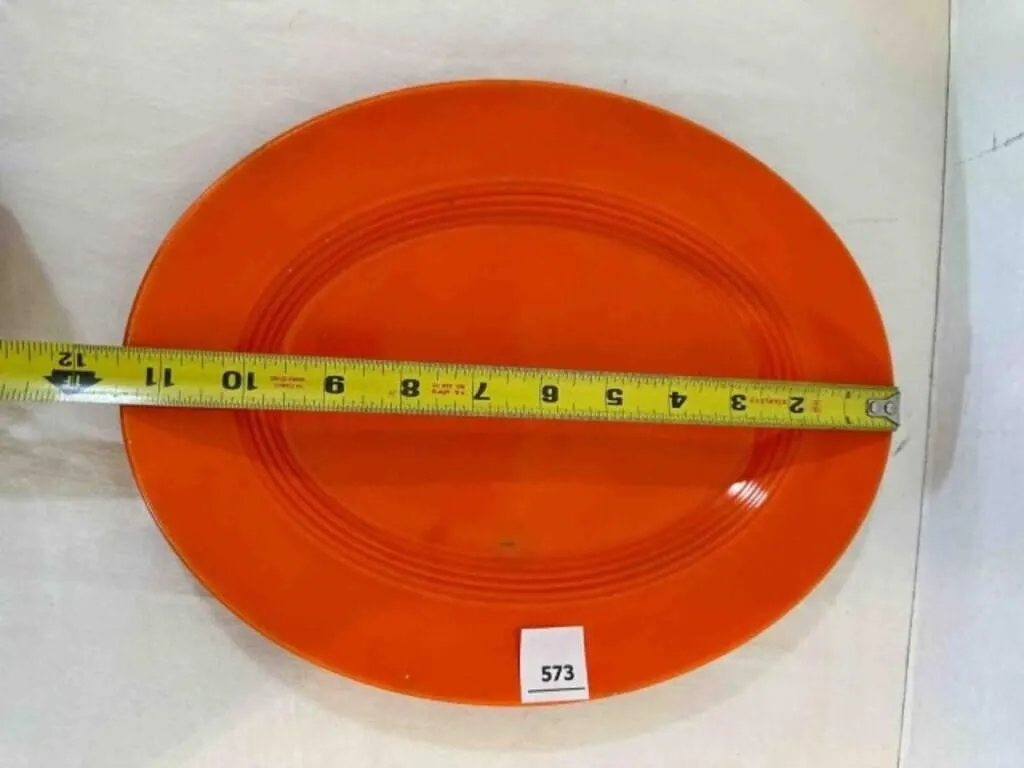 Homer Laughlin Harlequin Orange Oval 11.5" Platter