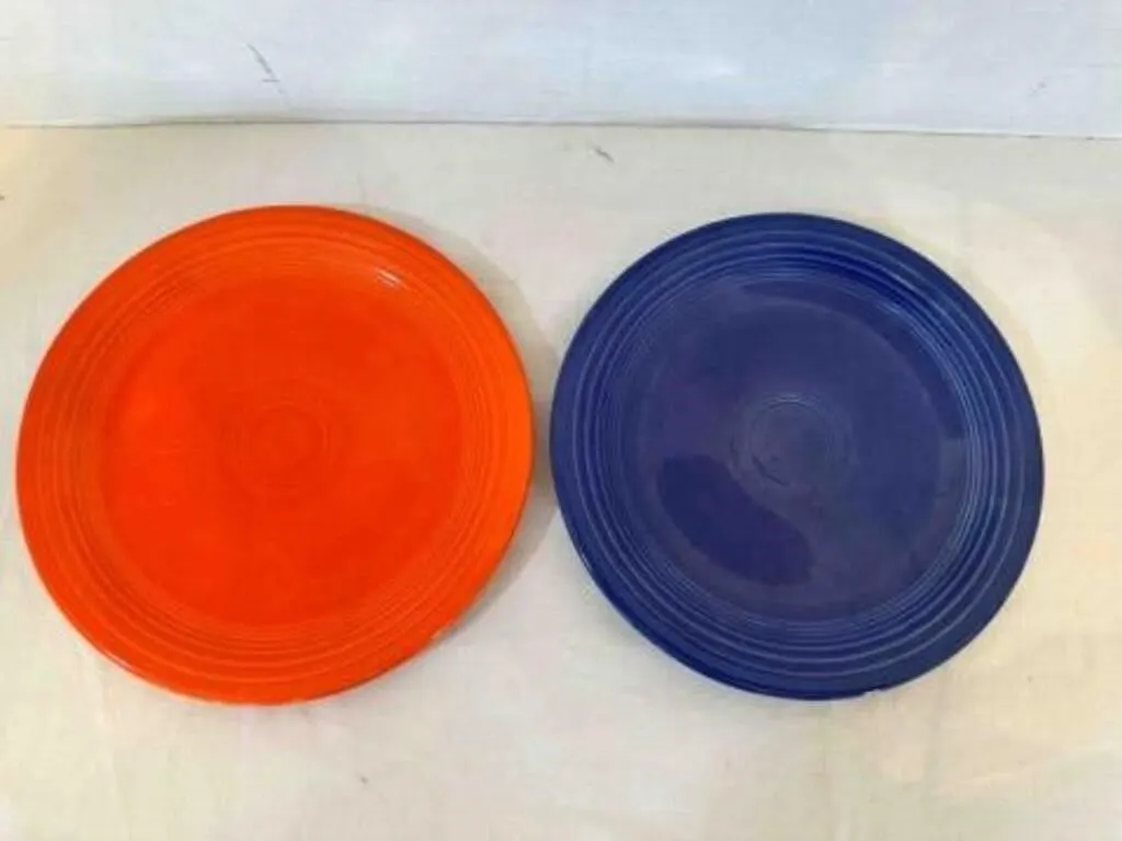 2 Harlequin 7.5" salad plates
