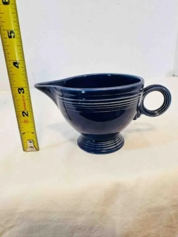Fiesta Cobalt Blue ring Creamer