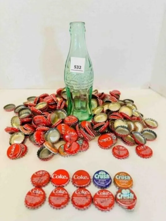 Enid Oklahoma 6oz Coca Cola Bottle--Bottle Caps