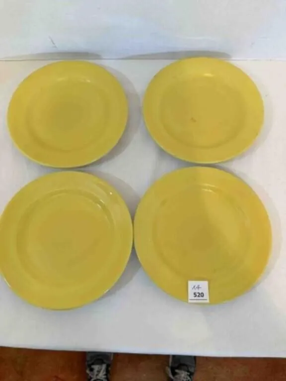 4 Shenango China 7" salad Plates Restaurant Ware