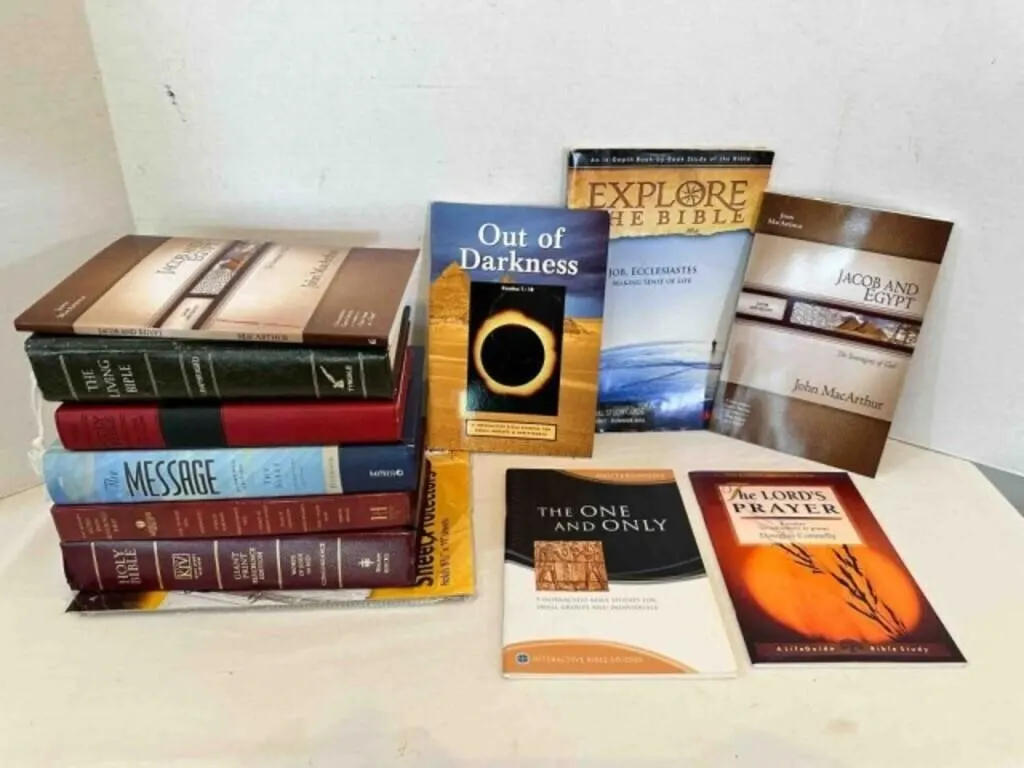 Bibles, Bible Study Books