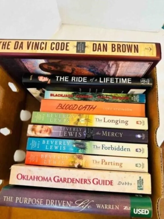 10 Books, Beverly Lewis, Oklahoma Gardening,