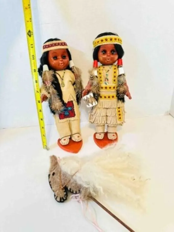 Winnebago Princess & Chief Souvenir Dolls
