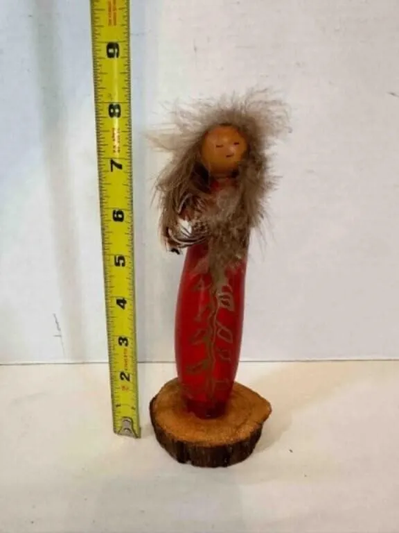 Black Jack Gourd Spirit Doll signed SAS '07