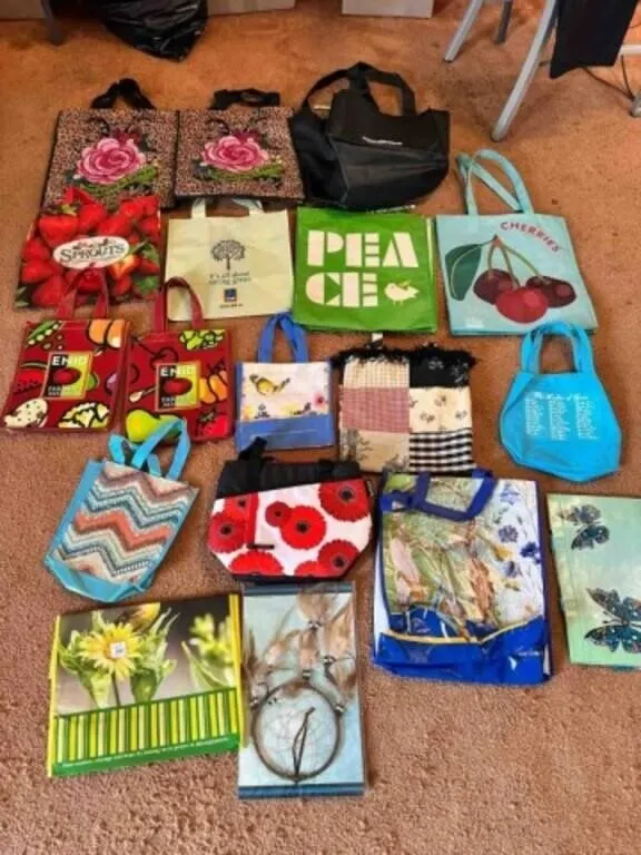 18 Shopping Grocery Bags
