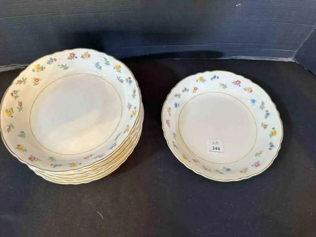 8 Soup Salad Plates 7.75", Radisson WS George,