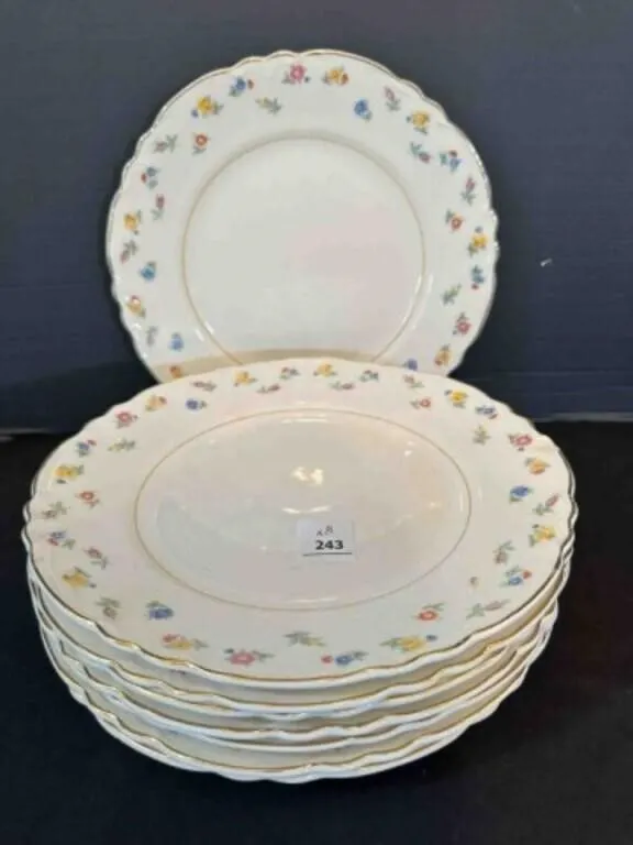 8 Dinner Plates 9.75", Radisson WS George