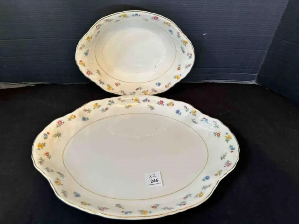 Serving Bowl & 13.5" Platter, Radisson WS George