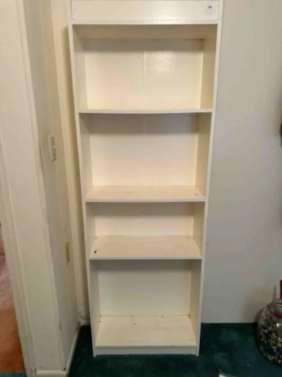 4 Shelf wood Bookcase 24"x9.5"x71"