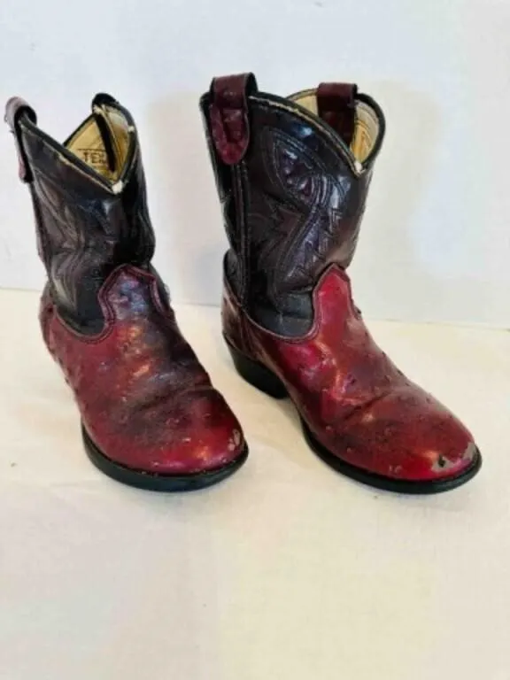 Kids cowboy Boots 7D-all man made material