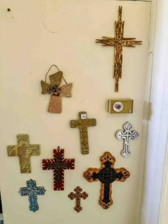 8 Decorative Crosses-largest 13"