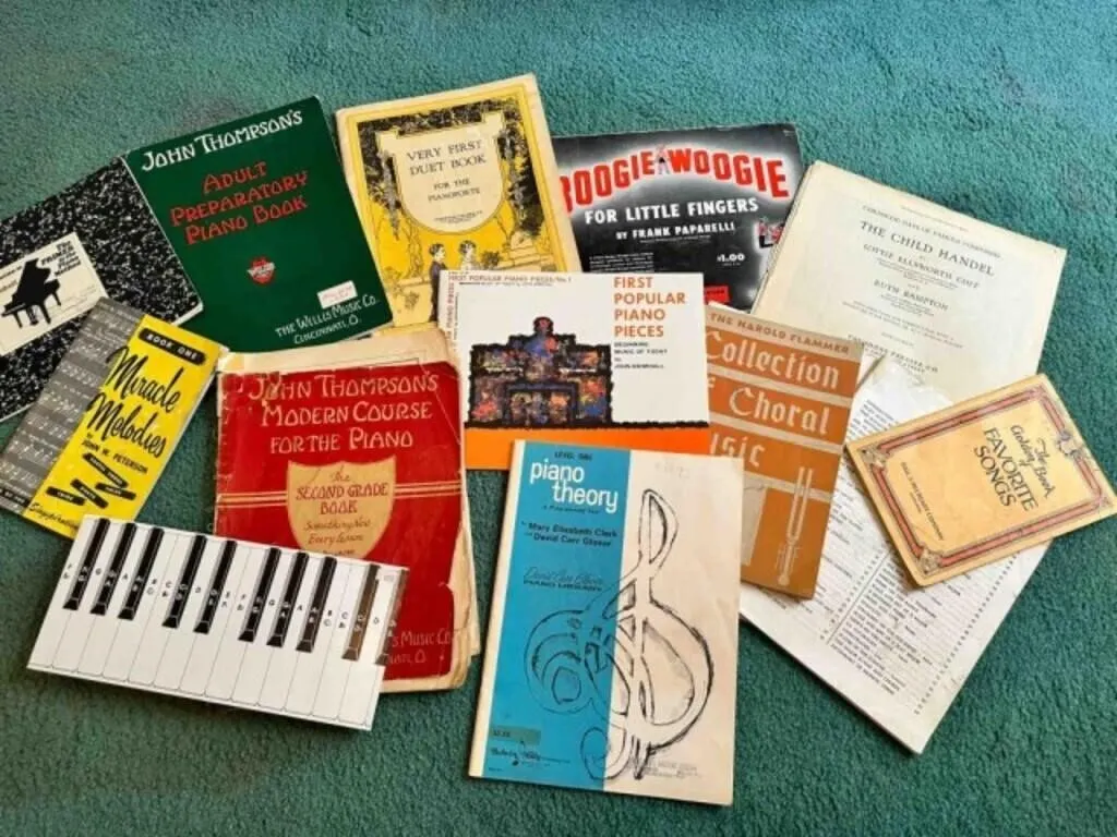 Piano books for the Piano student