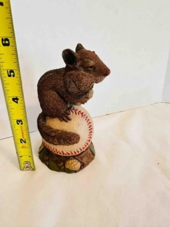 Tom Clark "Barry" 26 1992 Squirrell on a Baseball