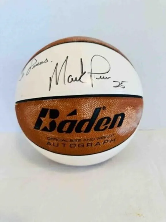 Mark Price signed Basketball #25 basketball shows
