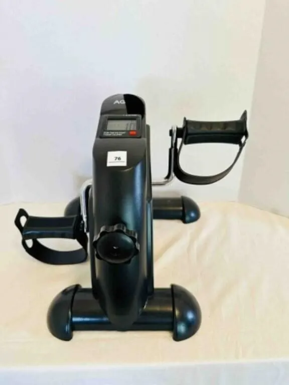 Mini Bike exerciser while sitting-works!