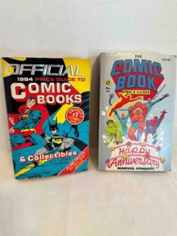 Comic Books Price Guides 1984 & 1986-87