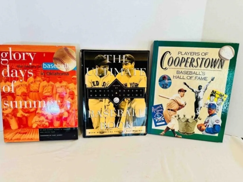 3 Baseball Coffee Table Books, The Ultimate Baseba