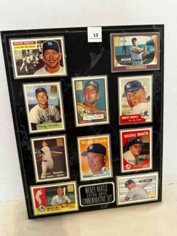 Mickey Mantle Upper Deck Commemorative Set on
