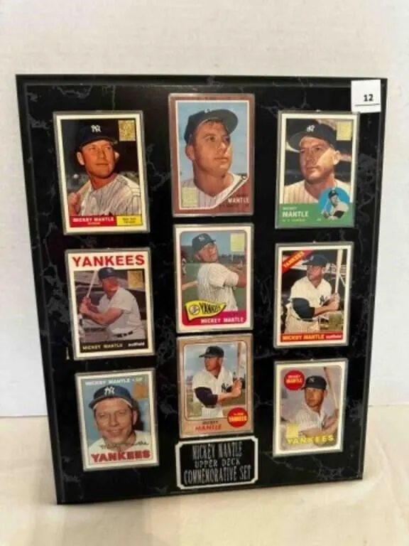 Mickey Mantle Upper Deck Commemorative Set on