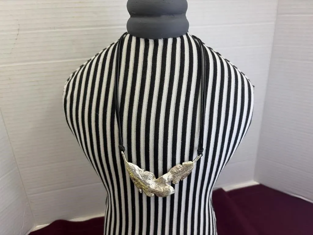 Silver Feather Necklace