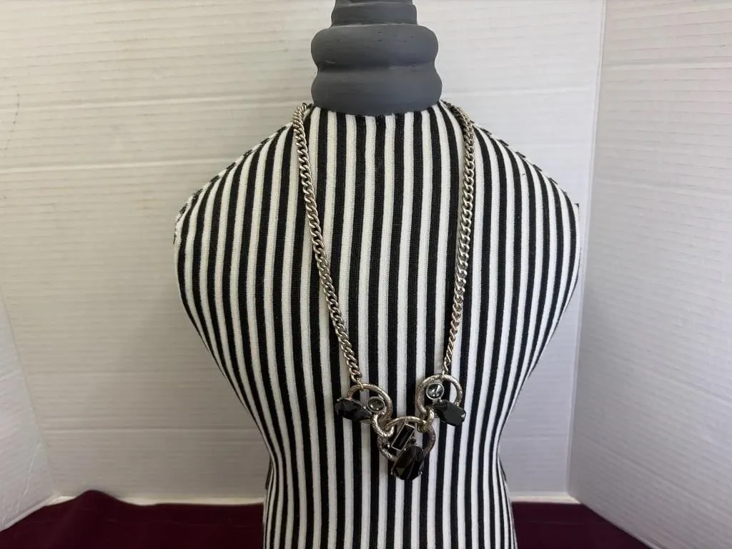 Silver Tone Chain Necklace