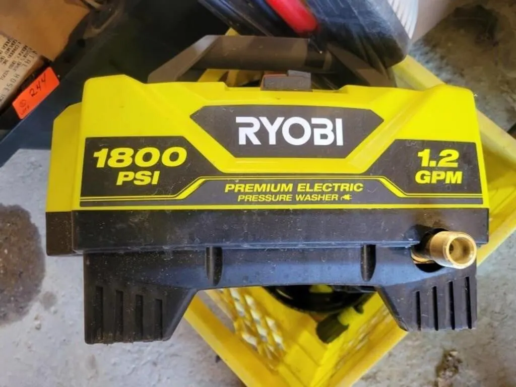 Ryobl 1800Psi 1.2 gpm Electric Preasure Washer
