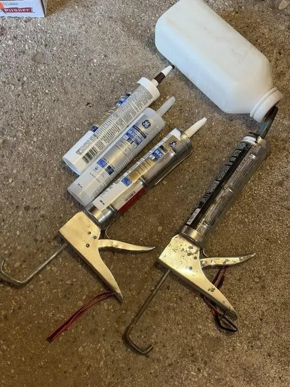 Grease Guns with Grease